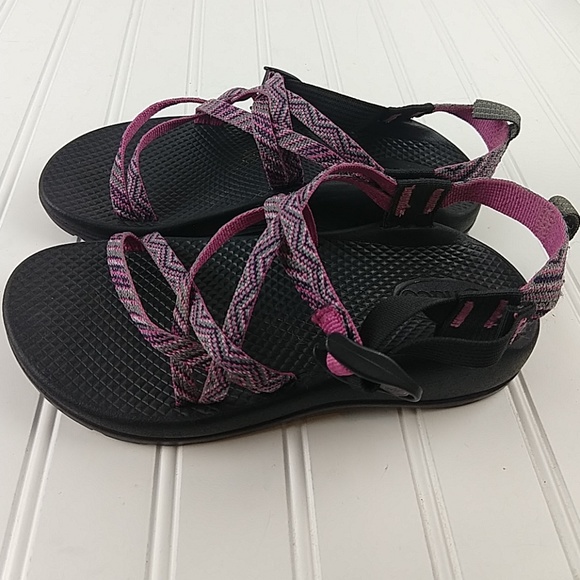 (sold) Chaco Sandals Purple Pink Size 4 - Picture 2 of 5